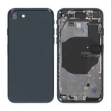 iPhone SE 2020 Bakside med komplett ramme OEM - svart