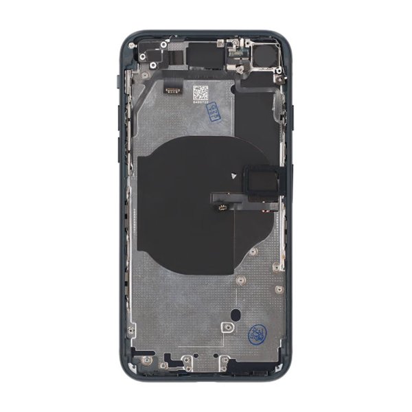 iPhone SE 2020 Bakside med komplett ramme OEM - svart