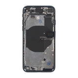 iPhone SE 2020 Bakside med komplett ramme OEM - svart