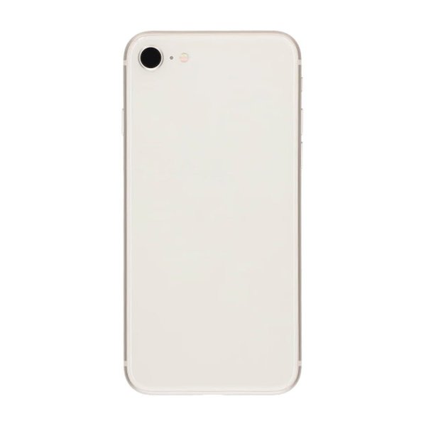 iPhone SE 2020 Bakside med Komplett Ramme OEM - Hvit