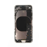 iPhone SE 2020 bakside med komplett ramme - hvit