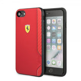 Ferrari iPhone 7/8/SE Deksel On Track Rød