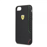 Ferrari iPhone 7/8/SE Deksel On Track Svart