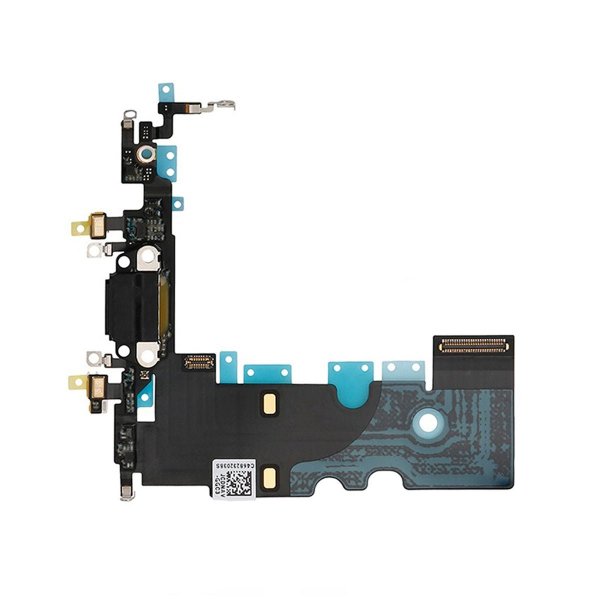 iPhone SE 2022 Ladekontakt med flexkabel - svart