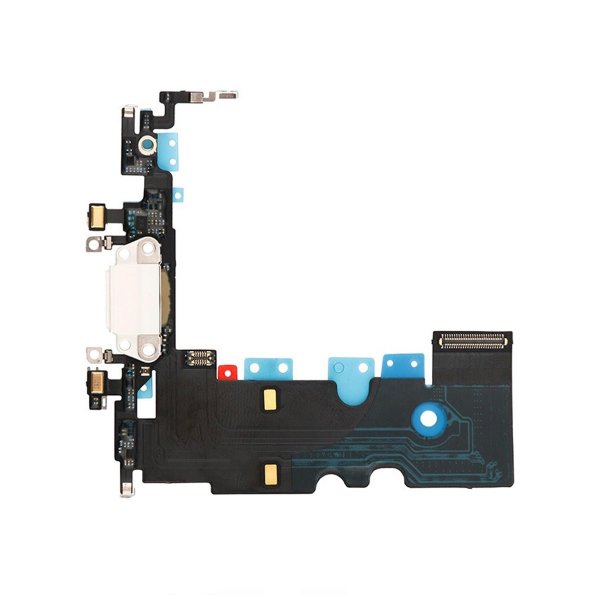 iPhone SE 2022 Ladekontakt med Flexkabel - Hvit