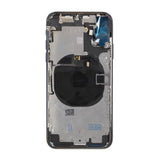 iPhone X bakside med komplett ramme OEM - svart