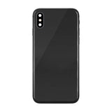 iPhone X bakside med komplett ramme - svart