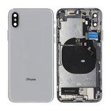 iPhone X Bakside med Komplett Ramme - Hvit