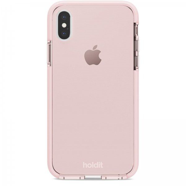 holdit iPhone X/Xs Deksel Seethru Blush Pink
