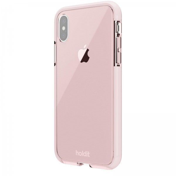 holdit iPhone X/Xs Deksel Seethru Blush Pink