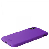 holdit iPhone X/Xs Deksel Silikon Bright Purple