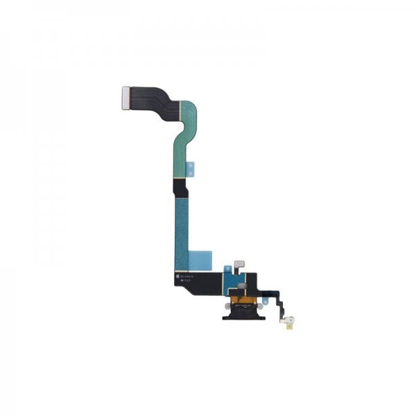 iPhone X ladekontakt flexkabel - svart