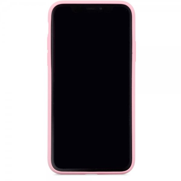 holdit iPhone X/Xs Deksel Silikon Rosa