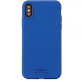 holdit iPhone X/Xs Deksel Silikon Royal Blue