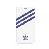 Adidas iPhone X/Xs Etui OR Booklet Case SS20 HHvit Blå
