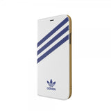 Adidas iPhone X/Xs Etui OR Booklet Case SS20 HHvit Blå