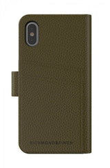 Richmond & Finch iPhone X/Xs Etui Wallet Löstagbart Deksel Emerald Green