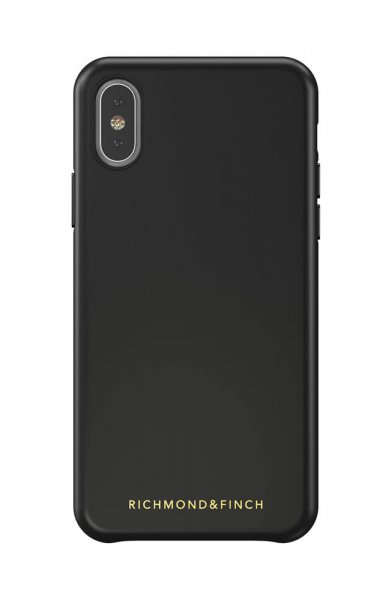 Richmond & Finch iPhone X/Xs Etui Wallet Löstagbart Deksel Svart
