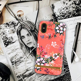 Richmond & Finch iPhone X/Xs Deksel Coral Dreams