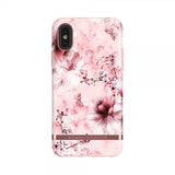 Richmond & Finch iPhone X/Xs Deksel Pink Marble Floral