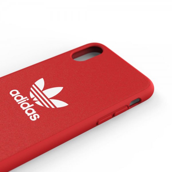 Adidas iPhone X/Xs Deksel OR Moulded Case Canvas FW19 Scarlet