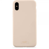 holdit iPhone X/Xs Deksel Silikon Beige