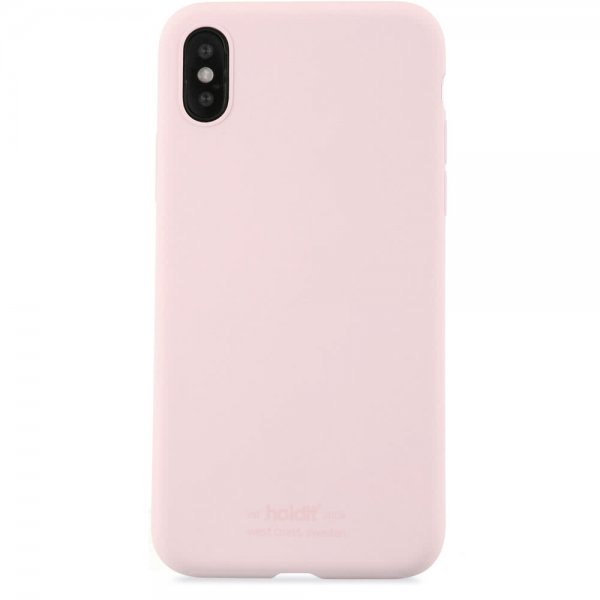holdit iPhone X/Xs Deksel Silikon Blush Pink