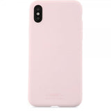 holdit iPhone X/Xs Deksel Silikon Blush Pink