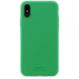 holdit iPhone X/Xs Deksel Silikon Grass Green