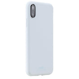 holdit iPhone X/Xs Deksel Silikon Mineral Blue