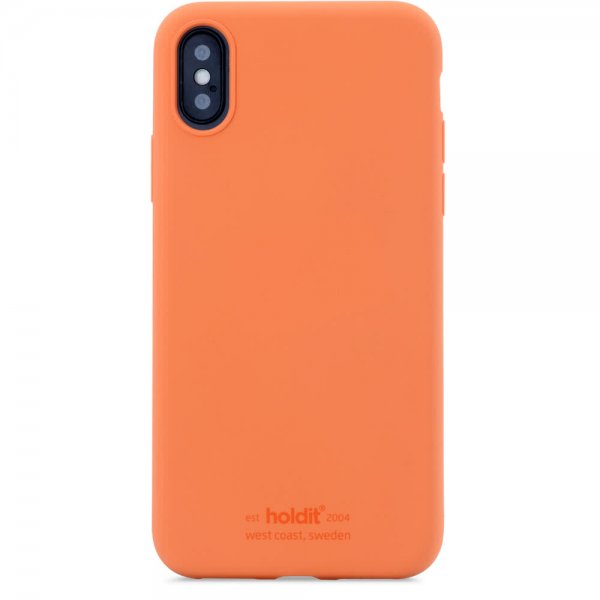 holdit iPhone X/Xs Deksel Silikon Oransje