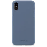 holdit iPhone X/Xs Deksel Silikon Pacific Blue