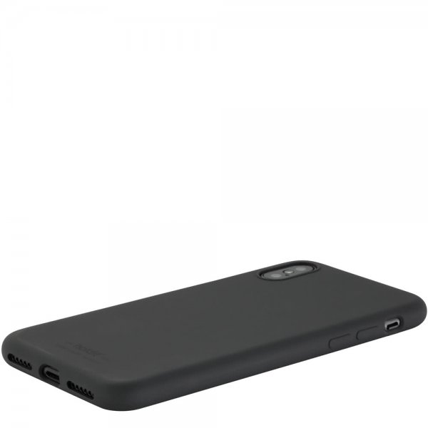 holdit iPhone X/Xs Deksel Silikon Svart