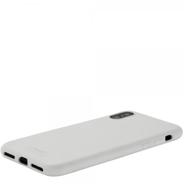 holdit iPhone X/Xs Deksel Silikon Hvit