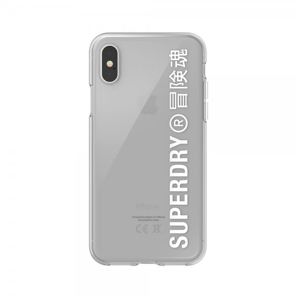 Superdry iPhone X/Xs Deksel Snap Case Clear