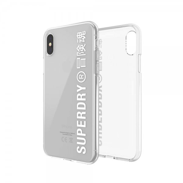 Superdry iPhone X/Xs Deksel Snap Case Clear