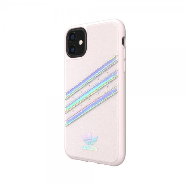 Adidas iPhone 11 Deksel OR Moulded Case FW19 Orchid Tint Holographic