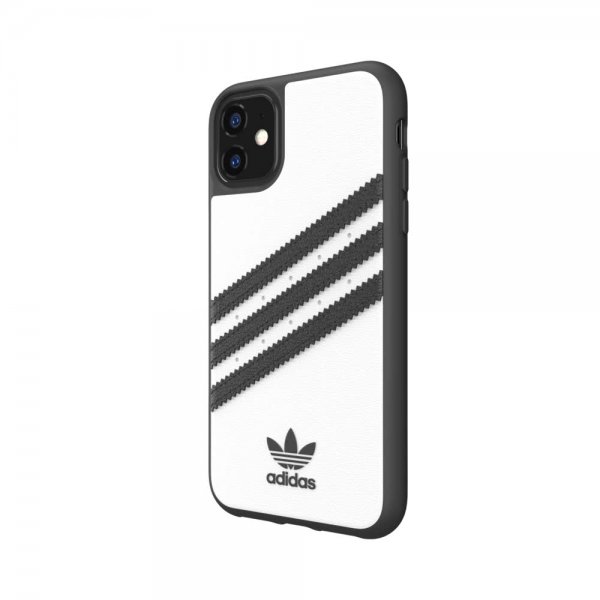 Adidas iPhone 11 Deksel OR Moulded Case PU FW19 Hvit Svart