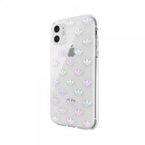 Adidas iPhone 11 Deksel Snap Case ENTRY FW19 Transparent Sølv
