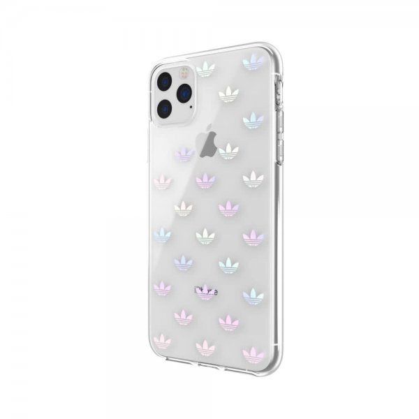 Adidas iPhone 11 Pro Deksel Snap Case ENTRY FW19 Transparent Sølv