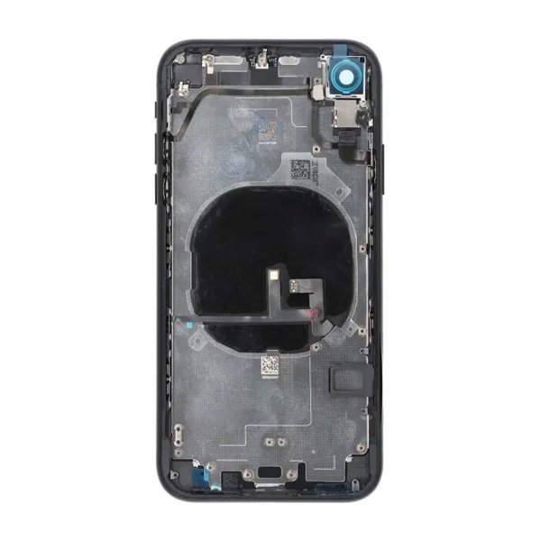 iPhone XR Bakside med Komplett Ramme Premium - Svart