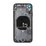 iPhone XR Bakside med Komplett Ramme Premium - Svart