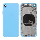 iPhone XR Bakside med komplett ramme Premium - Blå