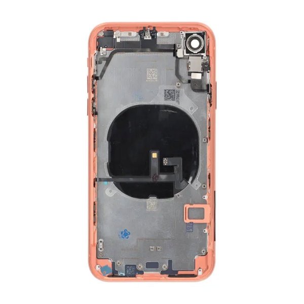 iPhone XR Bakside med Komplett Ramme OEM - Rosa