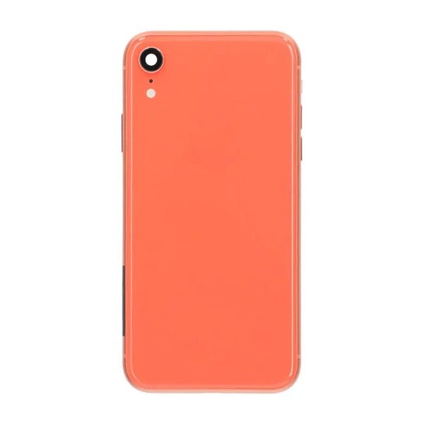 iPhone XR Bakside med Komplett Ramme OEM - Rosa