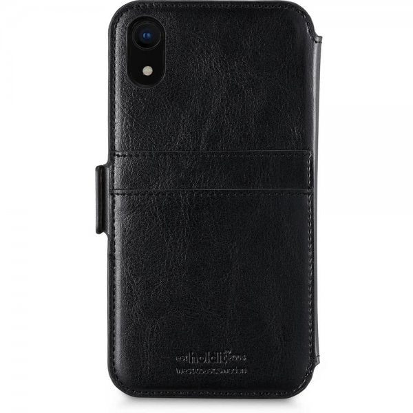 holdit iPhone Xr Etui Berlin Löstagbart Deksel Svart