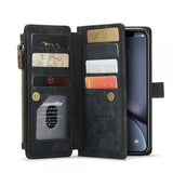 CaseMe iPhone Xr Etui C30 Series Svart