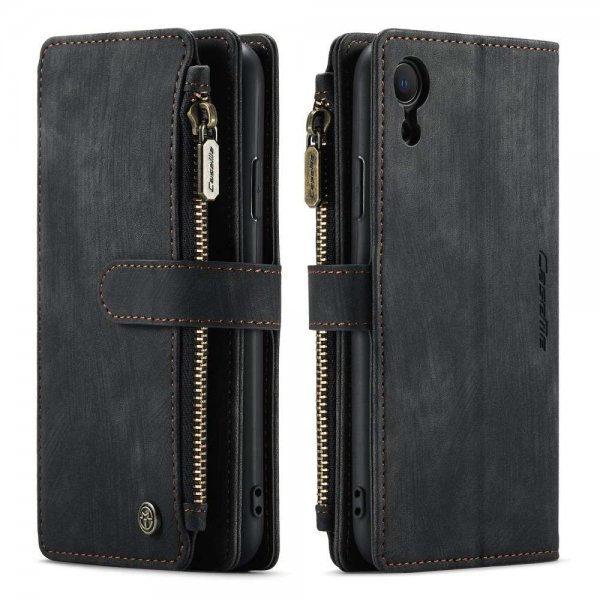 CaseMe iPhone Xr Etui C30 Series Svart