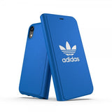 Adidas iPhone Xr Etui OR Booklet Case BASIC FW18 Bluebird White
