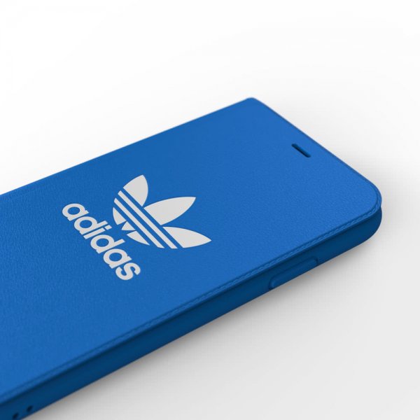 Adidas iPhone Xr Etui OR Booklet Case BASIC FW18 Bluebird White